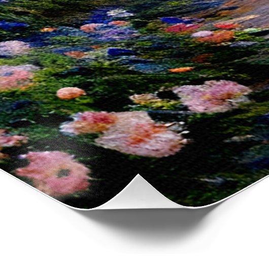 De tuinpoort perfect poster (Hoek)