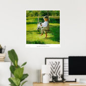 De Tuinschommelstoel Poster (Thuiskantoor)