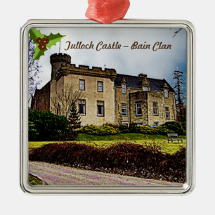 De Tulloch Castle Metal Ornament van de Schotse Ba