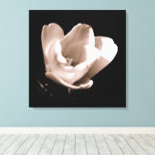 'De Tulp' Canvasprint met Wikkel Canvas Afdruk (Insitu (Houten vloer))