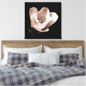 'De Tulp' Canvasprint met Wikkel Canvas Afdruk (Insitu (Slaapkamer))