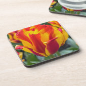 De tulpen harde plastic onderzetters van Banja (Linkerzijde)