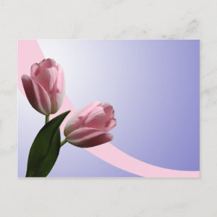 De Tulpen van de lente sparen het Briefkaart van d
