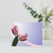 De Tulpen van de lente sparen het Briefkaart van d (Staand voorkant)