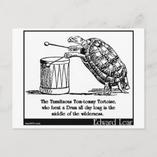 De Tumultuous Tom-TMammie Tortoise Briefkaart