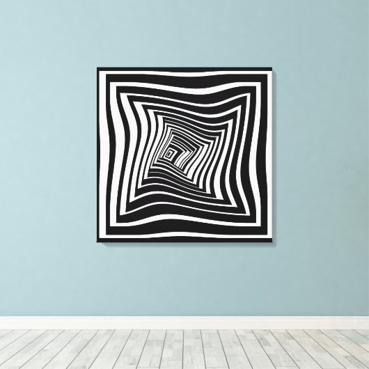 De tunnel canvas afdruk (Insitu (Houten vloer))