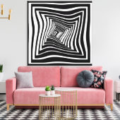 De tunnel canvas afdruk (Insitu (Woonkamer))