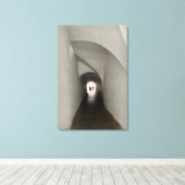 De tunnel passeren canvas afdruk (Insitu (Houten vloer))