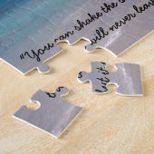 De Turken & Caicos - het Strand! Legpuzzel (Zijkant)