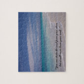 De Turken & Caicos - het Strand! Legpuzzel (Verticaal)