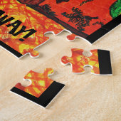 DE TURKIJE KWAM WEG! Thanksgiving Legpuzzel (Zijkant)