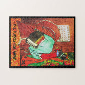 DE TURKIJE KWAM WEG! Thanksgiving Legpuzzel (Horizontaal)