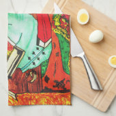 DE TURKIJE KWAM WEG! Thanksgiving Theedoek (Quarter Fold)