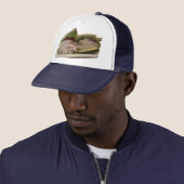 De Turkije Sandwich Hoed Trucker Pet (In situ)