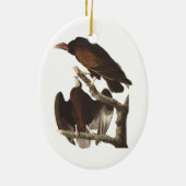 De Turkse cultuur van Audubon Keramisch Ornament (Achterkant)