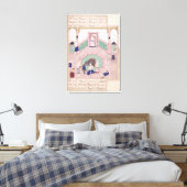 De Turkse eed Canvas Afdruk (Insitu (Slaapkamer))