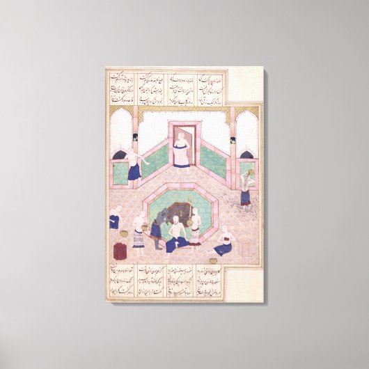 De Turkse eed Canvas Afdruk (Voorkant)