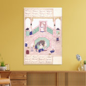 De Turkse eed Canvas Afdruk (Insitu (Woonkamer))