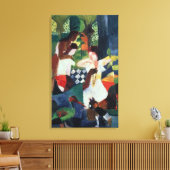 De Turkse juwelier Canvas Afdruk (Insitu (Woonkamer))