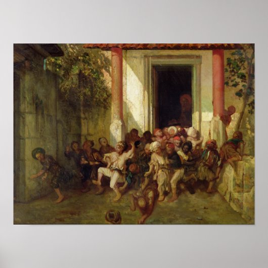 De Turkse school verlaten Poster (Voorkant)