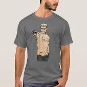 De Turkse Schutter Yusuf Dikec Fan Art T-shirt (Voorkant)