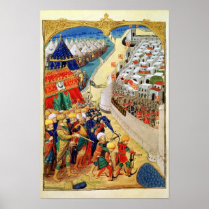 De Turkse strijdkrachten bereiden zich voor op de  Poster