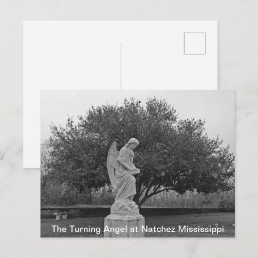De Turning Angel in Natchez Briefkaart (Voorkant / Achterkant)