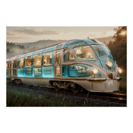 De Turquoise Lijn Perfect Poster
