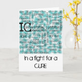 De tussenliggende Woorden van de Cystitis Kaart (Gele Bloem)