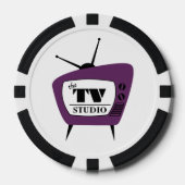 De TV Studio Poker Chips!!! Poker Chips (Voorkant)