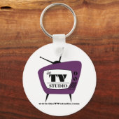 De TV Studio-sleutelhanger. Sleutelhanger (Voorkant)