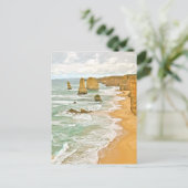 De twaalf apostelen briefkaart (Staand voorkant)