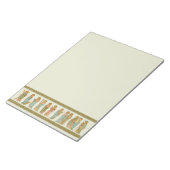 De Twaalf Apostelen (RLS 20a) 8.5"x11" Notitieblok (Schuin)