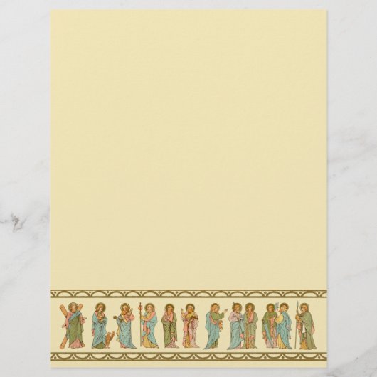 De Twaalf Apostelen (RLS 20a, Blad B) Papier (Achterkant)