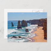 De twaalf apostelen, Victoria, Australië Briefkaart (Voorkant / Achterkant)