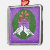 De twaalf dagen kerstvakantie-Collectie: dag twee Metalen Ornament (Links)