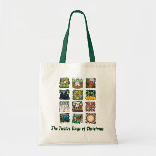 De twaalf dagen kerstvakantie-Tas Tote Bag