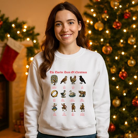 De Twaalf Dagen van Kerstmis Trui