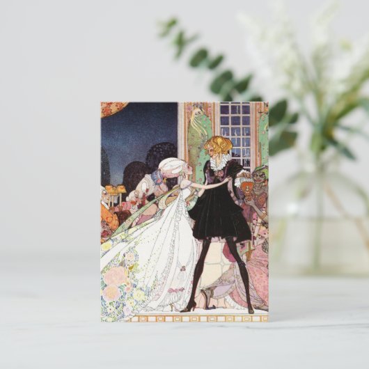 De twaalf dansprinsen van Kay Nielsen Briefkaart (Staand voorkant)