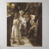 De twaalf jaar oude Jezus in de tempel 1879 Poster (Voorkant)