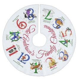 De twaalf kerstdagen kerstboom rok