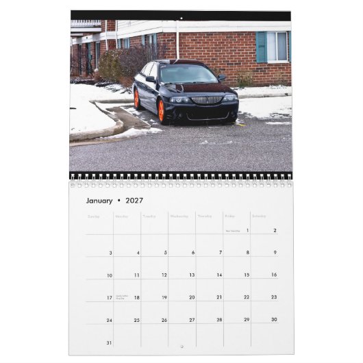 De twaalf maanden van BullSchmidt Kalender (Jan 2027)