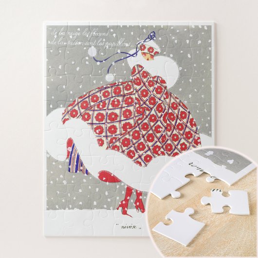 De twaalf maanden van het jaar: Nivose Legpuzzel