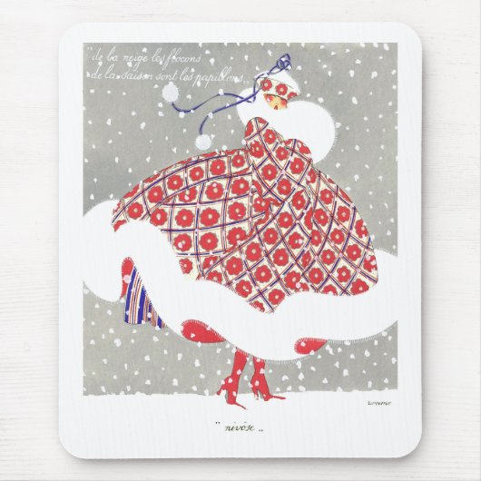 De twaalf maanden van het jaar: Nivose Muismat (Voorkant)