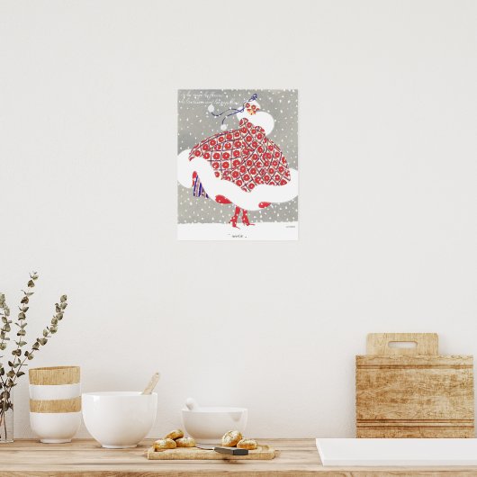 De twaalf maanden van het jaar: Nivose Poster (Keuken)