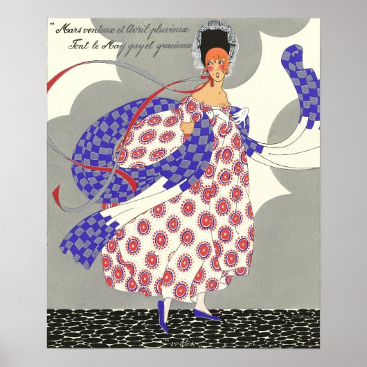 De twaalf maanden van het jaar: Ventose Poster (Voorkant)