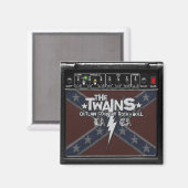 De TWAINS Dixie Amp Magnet! Magneet (Voorkant / Achterkant)