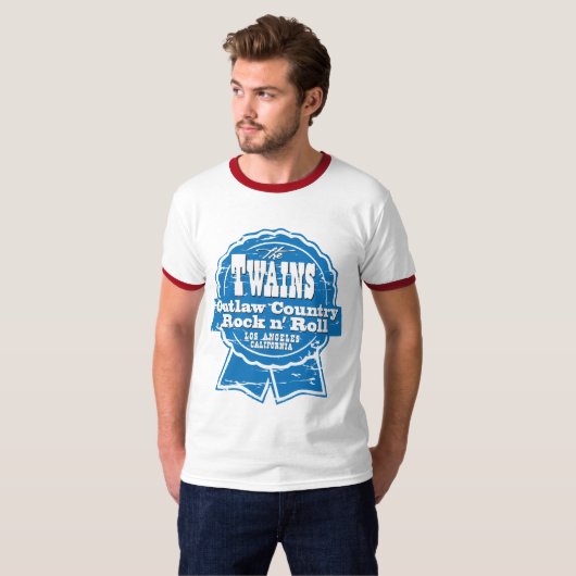 De TWAINS drinken T-Shirt. T-shirt (Voorkant volledig)