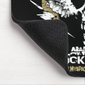 De TWAINS Skull n' Hoefijzer Mousepad Muismat (Hoek)