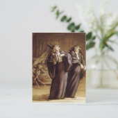 De twee artsen en de Dood van Honore Daumier Briefkaart (Staand voorkant)